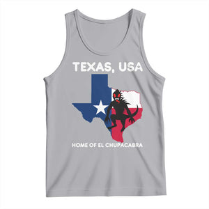 Chupacabra Texas Tank Top Home Of El Chupacabra Gothic Horror Gift TS12 Athletic Heather Print Your Wear