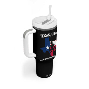 Chupacabra Texas Tumbler With Handle Home Of El Chupacabra Gothic Horror Gift TS12 Print Your Wear