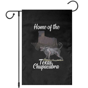 Chupacabra Garden Flag Home Of The Texas Gothic Folklore Gift TS12 Black Print Your Wear