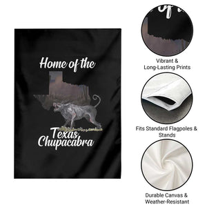 Chupacabra Garden Flag Home Of The Texas Gothic Folklore Gift TS12 Print Your Wear