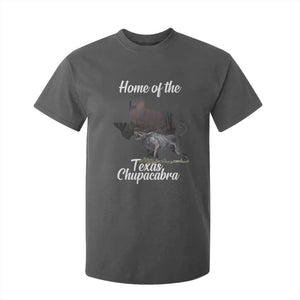 Chupacabra T Shirt For Kid Home Of The Texas Gothic Folklore Gift TS12 Dark Heather Print Your Wear