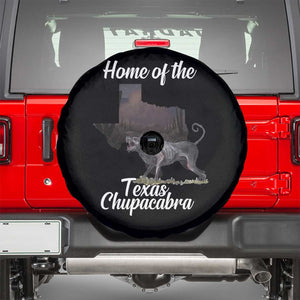 Chupacabra Spare Tire Cover Home Of The Texas Gothic Folklore Gift TS12 Black Print Your Wear