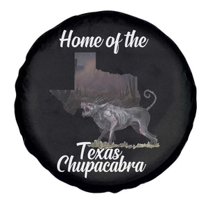 Chupacabra Spare Tire Cover Home Of The Texas Gothic Folklore Gift TS12 Print Your Wear