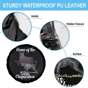 Chupacabra Spare Tire Cover Home Of The Texas Gothic Folklore Gift TS12 Print Your Wear