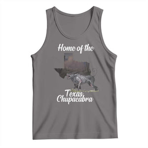 Chupacabra Tank Top Home Of The Texas Gothic Folklore Gift TS12 Deep Heather Print Your Wear