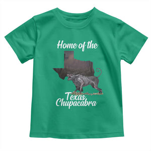 Chupacabra Toddler T Shirt Home Of The Texas Gothic Folklore Gift TS12 Irish Green Print Your Wear
