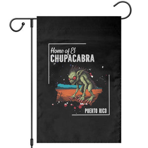 Chupacabra Garden Flag Home Of Puerto Rico Mystery Urban Legend Gift TS12 Black Print Your Wear