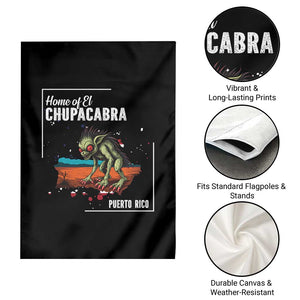 Chupacabra Garden Flag Home Of Puerto Rico Mystery Urban Legend Gift TS12 Print Your Wear