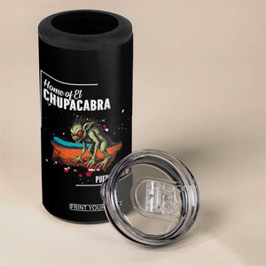 Chupacabra 4 in 1 Can Cooler Tumbler Home Of Puerto Rico Mystery Urban Legend Gift TS12 Print Your Wear