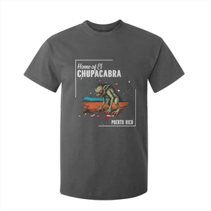Chupacabra T Shirt For Kid Home Of Puerto Rico Mystery Urban Legend Gift TS12 Dark Heather Print Your Wear