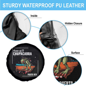 Chupacabra Spare Tire Cover Home Of Puerto Rico Mystery Urban Legend Gift TS12 Print Your Wear