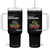 Chupacabra Tumbler With Handle Home Of Puerto Rico Mystery Urban Legend Gift TS12 One Size: 40 oz Black Print Your Wear