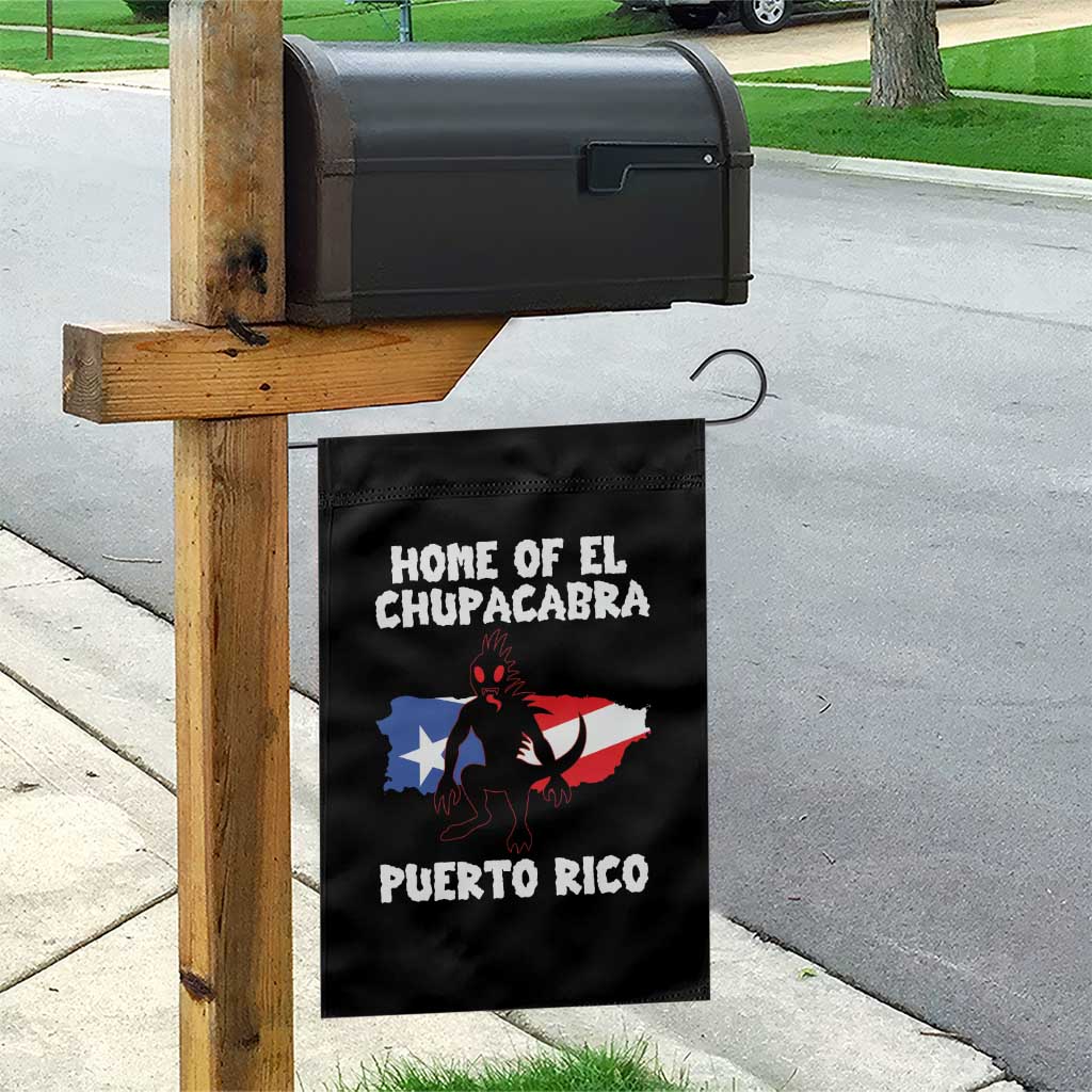 Chupacabra Garden Flag Home Of Puerto Rico Legend Gothic Horror Gift TS12 Print Your Wear