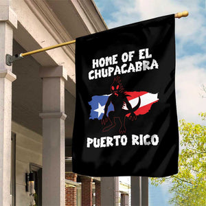 Chupacabra Garden Flag Home Of Puerto Rico Legend Gothic Horror Gift TS12 Print Your Wear