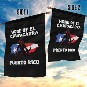 Chupacabra Garden Flag Home Of Puerto Rico Legend Gothic Horror Gift TS12 Print Your Wear