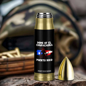 Chupacabra Bullet Tumbler Home Of Puerto Rico Legend Gothic Horror Gift TS12 Print Your Wear