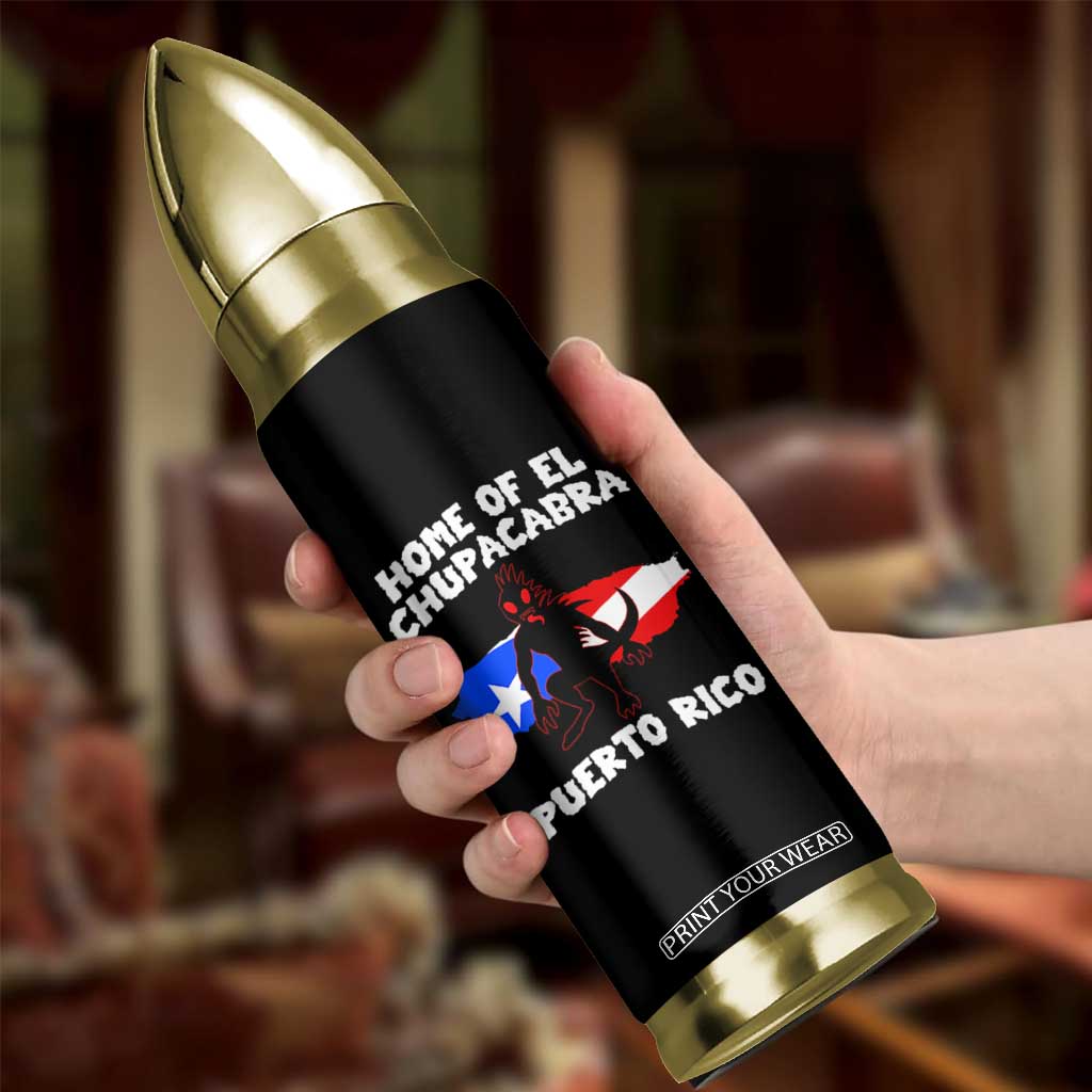 Chupacabra Bullet Tumbler Home Of Puerto Rico Legend Gothic Horror Gift TS12 Print Your Wear