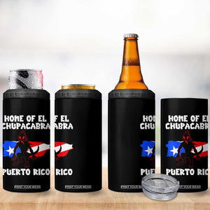 Chupacabra 4 in 1 Can Cooler Tumbler Home Of Puerto Rico Legend Gothic Horror Gift TS12 Print Your Wear