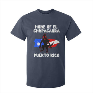 Chupacabra T Shirt For Kid Home Of Puerto Rico Legend Gothic Horror Gift TS12 Navy Print Your Wear
