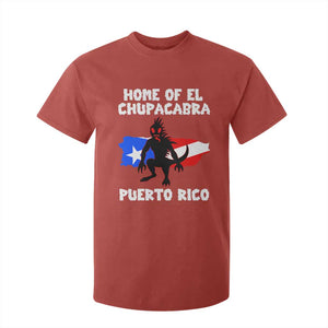 Chupacabra T Shirt For Kid Home Of Puerto Rico Legend Gothic Horror Gift TS12 Red Print Your Wear