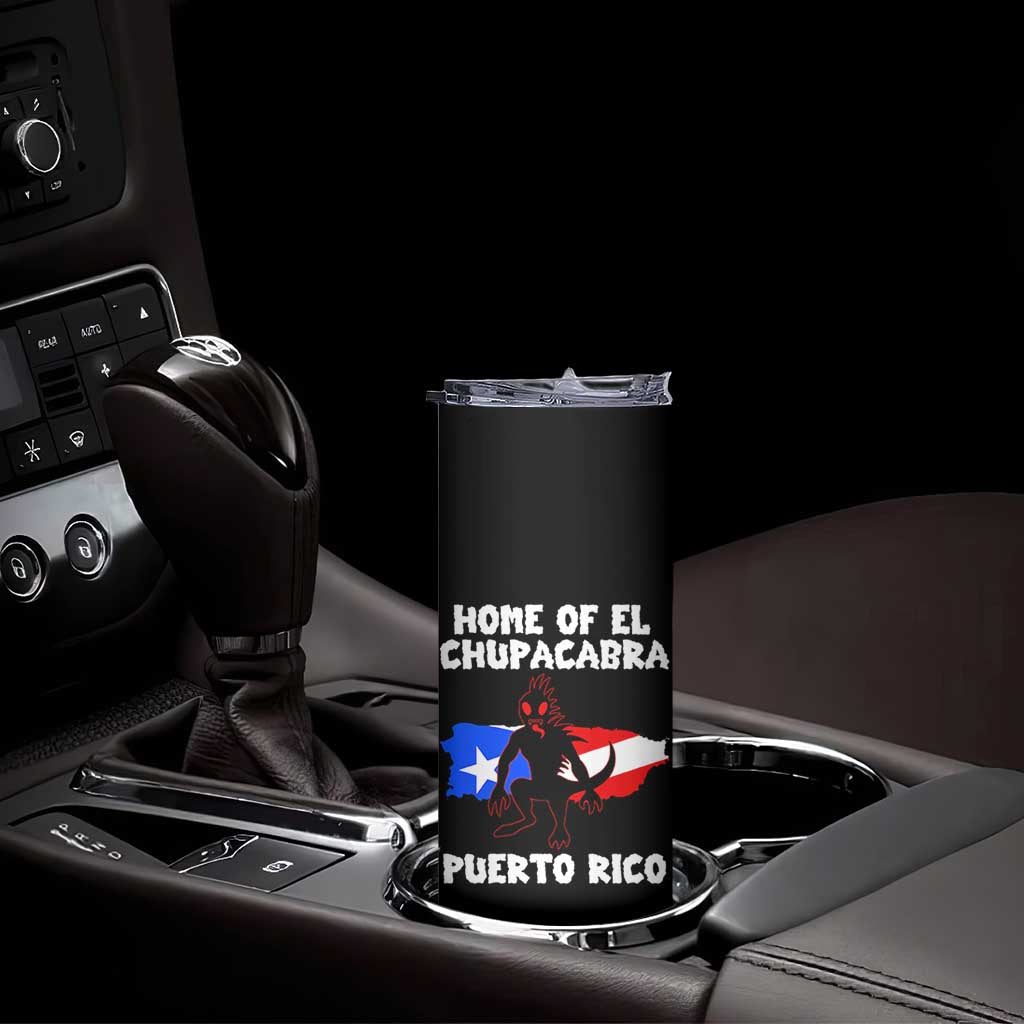 Chupacabra Skinny Tumbler Home Of Puerto Rico Legend Gothic Horror Gift TS12 Print Your Wear