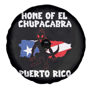 Chupacabra Spare Tire Cover Home Of Puerto Rico Legend Gothic Horror Gift TS12 Print Your Wear