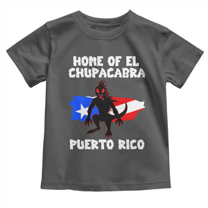Chupacabra Toddler T Shirt Home Of Puerto Rico Legend Gothic Horror Gift TS12 Dark Heather Print Your Wear