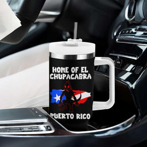 Chupacabra Tumbler With Handle Home Of Puerto Rico Legend Gothic Horror Gift TS12 Print Your Wear