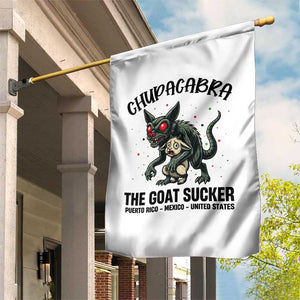Chupacabra Garden Flag The Goat Sucker Vintage Horror Cryptid Gift TS12 Print Your Wear