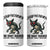 Chupacabra 4 in 1 Can Cooler Tumbler The Goat Sucker Vintage Horror Cryptid Gift TS12 One Size: 16 oz White Print Your Wear
