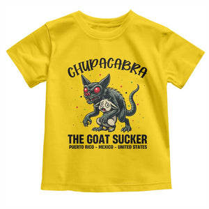 Chupacabra Toddler T Shirt The Goat Sucker Vintage Horror Cryptid Gift TS12 Daisy Print Your Wear
