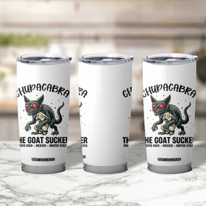 Chupacabra Tumbler Cup The Goat Sucker Vintage Horror Cryptid Gift TS12 Print Your Wear