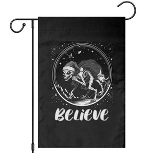 Chupacabra Garden Flag Funny Believe Christmas Cryptid Gift TS12 Black Print Your Wear