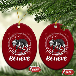Chupacabra Ceramic Ornament Funny Believe Xmas Cryptid Gift TS12 Print Your Wear