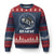 Chupacabra Ugly Christmas Sweater Funny Believe Christmas Cryptid Gift TS12 Navy Red Print Your Wear