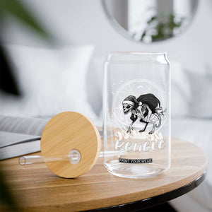 Chupacabra Glass Can Funny Believe Christmas Cryptid Gift TS12 Print Your Wear