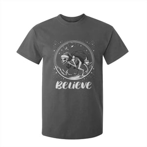 Chupacabra T Shirt For Kid Funny Believe Christmas Cryptid Gift TS12 Dark Heather Print Your Wear