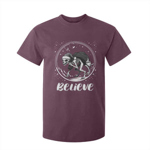 Chupacabra T Shirt For Kid Funny Believe Christmas Cryptid Gift TS12 Maroon Print Your Wear