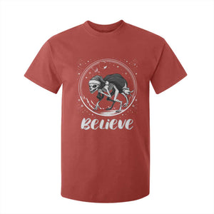 Chupacabra T Shirt For Kid Funny Believe Christmas Cryptid Gift TS12 Red Print Your Wear