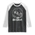 Chupacabra Raglan Shirt Funny Believe Christmas Cryptid Gift TS12 Black White Print Your Wear