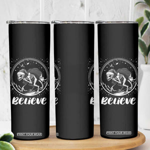 Chupacabra Skinny Tumbler Funny Believe Christmas Cryptid Gift TS12 Print Your Wear