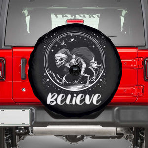 Chupacabra Spare Tire Cover Funny Believe Christmas Cryptid Gift TS12 Black Print Your Wear