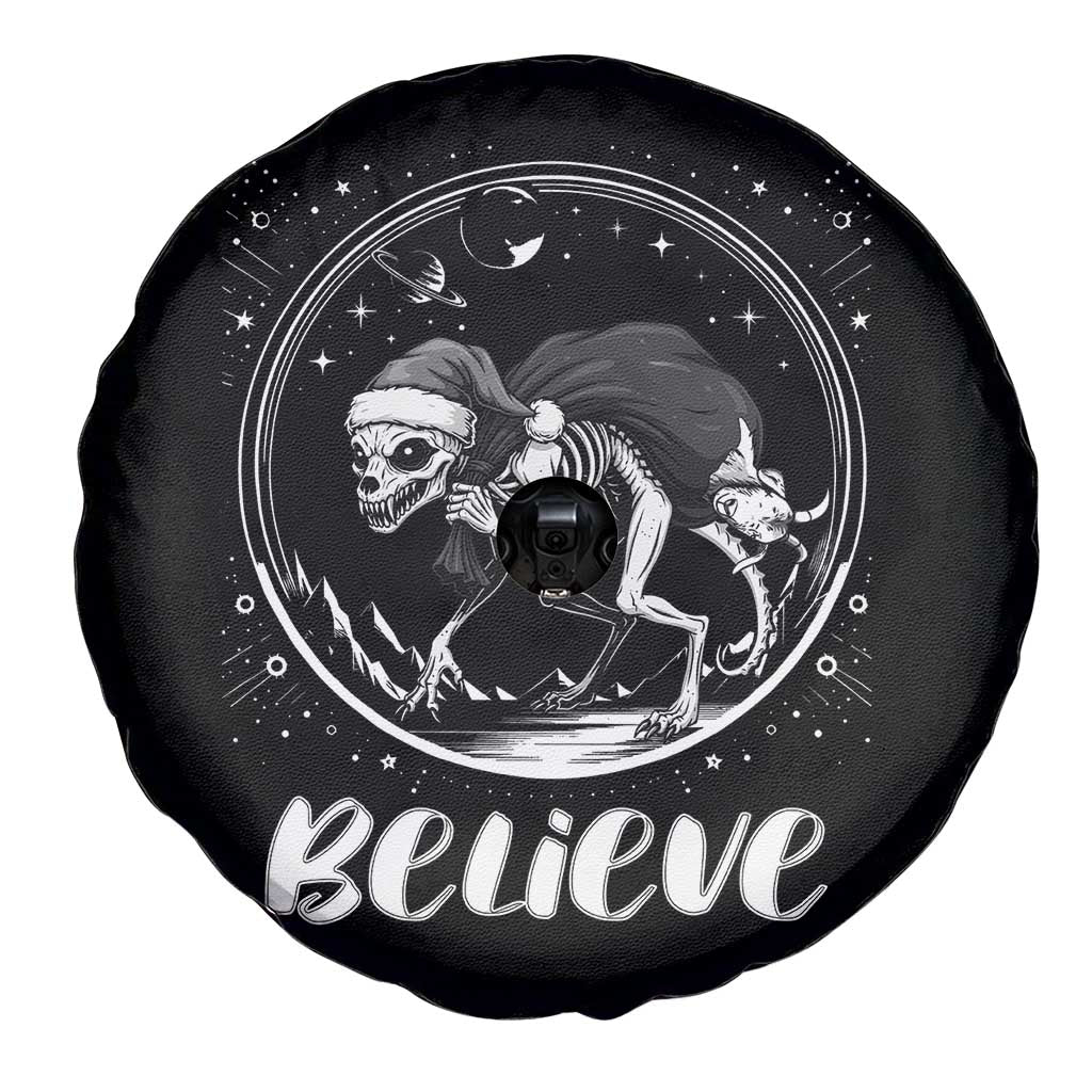Chupacabra Spare Tire Cover Funny Believe Christmas Cryptid Gift TS12 Print Your Wear