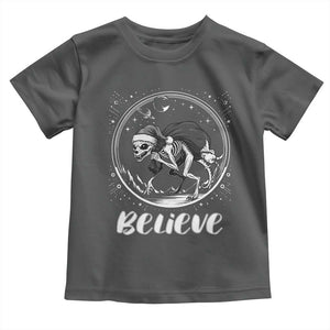Chupacabra Toddler T Shirt Funny Believe Christmas Cryptid Gift TS12 Dark Heather Print Your Wear