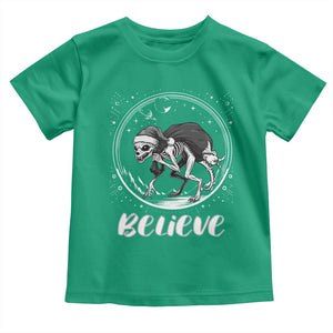 Chupacabra Toddler T Shirt Funny Believe Christmas Cryptid Gift TS12 Irish Green Print Your Wear