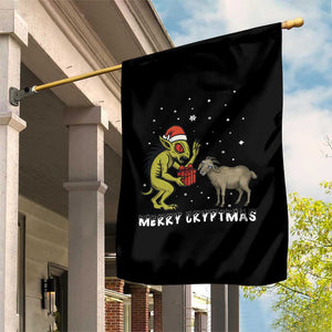 Funny Chupacabra Garden Flag Merry Cryptmas Christmas Gift TS12 Print Your Wear