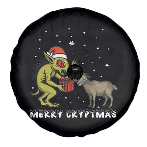 Funny Chupacabra Spare Tire Cover Merry Cryptmas Christmas Gift TS12 Print Your Wear
