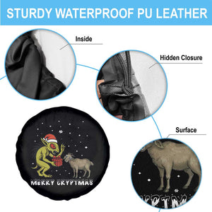 Funny Chupacabra Spare Tire Cover Merry Cryptmas Christmas Gift TS12 Print Your Wear