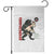 Chupacabra Garden Flag Vintage Horror Cryptid Gift TS12 White Print Your Wear