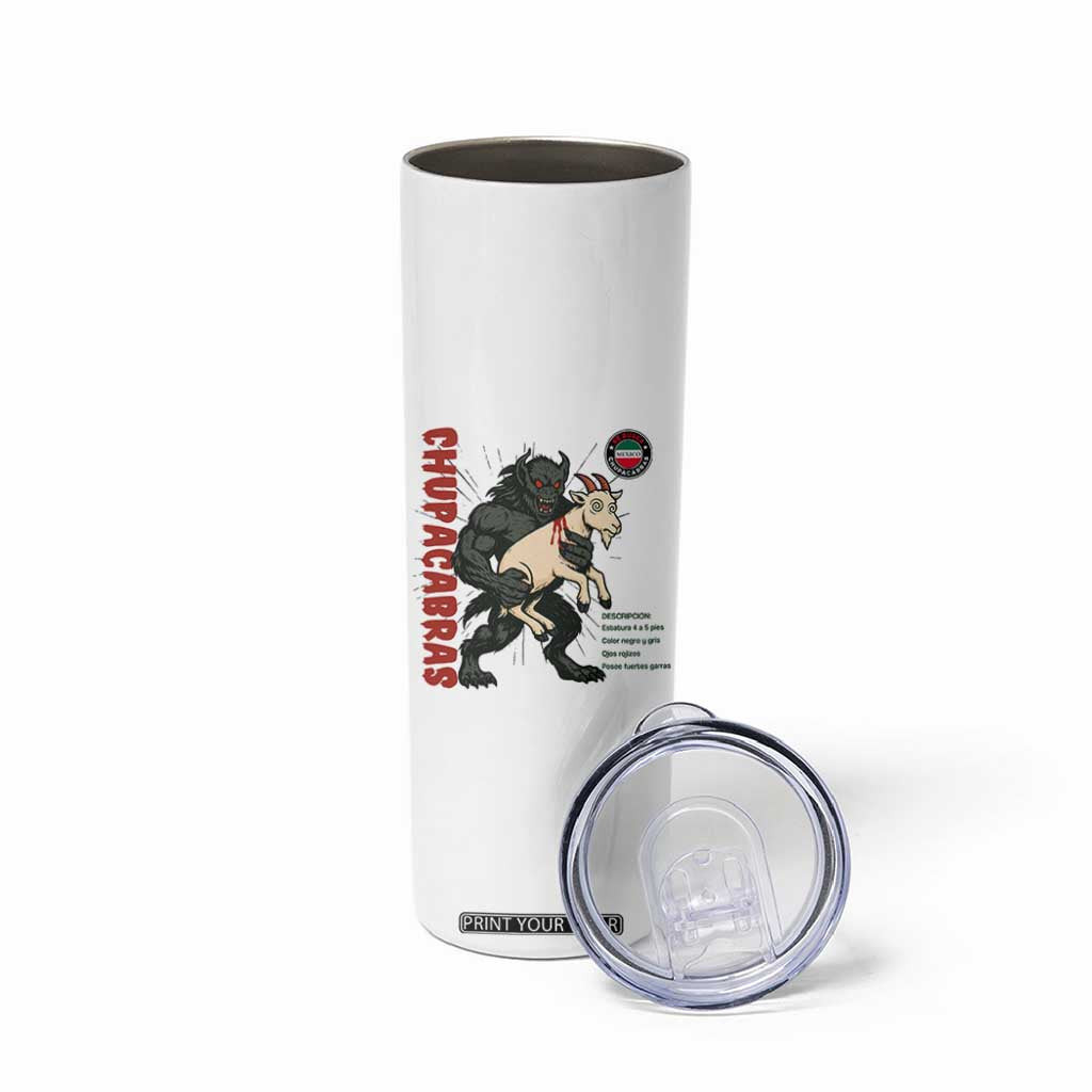 Chupacabra Skinny Tumbler Vintage Horror Cryptid Gift TS12 Print Your Wear